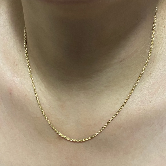 18K Gold Rope Chain - Picture 6 of 6